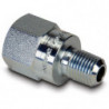 Raccord haute pression, adaptateur, 700 bar Pression de fonctionnement maximale, Connexion de 3/8 " NPTF femelle à 1/4 " NPTF m