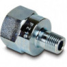 Raccord haute pression, adaptateur, pression de fonctionnement maximale de 700 bars, connexion de 1/2 " NPTF femelle à 1/4 " NP