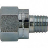 Raccord haute pression, adaptateur, 700 bar Pression de fonctionnement maximale, Connexion de 1/2 " NPTF femelle à 3/8 " NPTF m