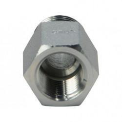 Raccord haute pression, adaptateur, 350 bar Pression de fonctionnement maximale, Connexion de SAE  8 Mâle à 3/8 " NPT femelle