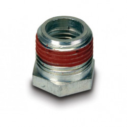 FZ1661, High Pressure Fitting, Reducer, 10,000 psi Maximum Operating Pressure, Connection from 1/4" NPTF Female to 1/2" NPTF Ma