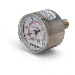 1531R, Hydraulic Pressure Gauge, 1.5 in. Face, Rear Mount, 1,000 maximum psi