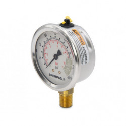 G2510L, Hydraulic Pressure Gauge, 2.50 in. Face, Lower Mount, Glycerine Filled, 160 maximum psi