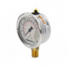 G2510L, Hydraulic Pressure Gauge, 2.50 in. Face, Lower Mount, Glycerine Filled, 160 maximum psi