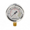 G2513L, Hydraulic Pressure Gauge, 2.50 in. Face, Lower Mount, Glycerine Filled, 600 maximum psi