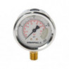 G2515L, Hydraulic Pressure Gauge, 2.50 in. Face, Lower Mount, Glycerine Filled, 2,000 maximum psi