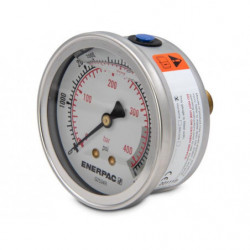 G2534R, Hydraulic Pressure Gauge, 2.50 in. Face, Center Rear Mount, Glycerine Filled, 6,000 maximum psi