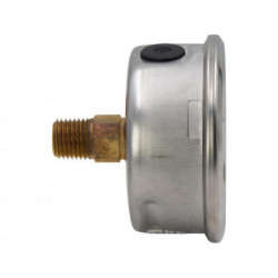 G2538R, Hydraulic Pressure Gauge, 2.50 in. Face, Center Rear Mount, Glycerine Filled, 15,000 maximum psi