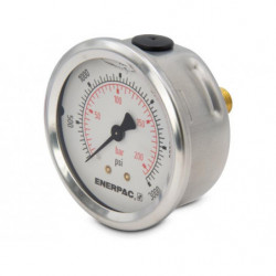 G2533SR, Hydraulic Pressure Gauge, 2.5 in. Face, Rear Mount, Glycerine Filled, 3,000 maximum psi