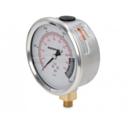 G4089L, Hydraulic Pressure Gauge, 4.0 in. Face,  Lower Mount, Glycerine Filled, 15,000 maximum psi