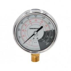 GF5P, Hydraulic Force and Pressure Gauge, Imperial Scale, for use with 5 Ton Cylinders