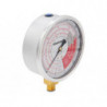 GF813P, Hydraulic Force and Pressure Gauge, Imperial Scale, for use with 20, 30, and 60 Ton Cylinders