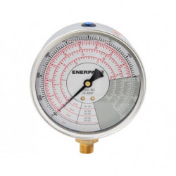 GF835P, Hydraulic Force and Pressure Gauge, Imperial Scale, for use with 25 and 50 Ton Cylinders