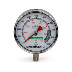 T6003L, Test System Gauge, Alloy Steel, 10,000 maximum psi