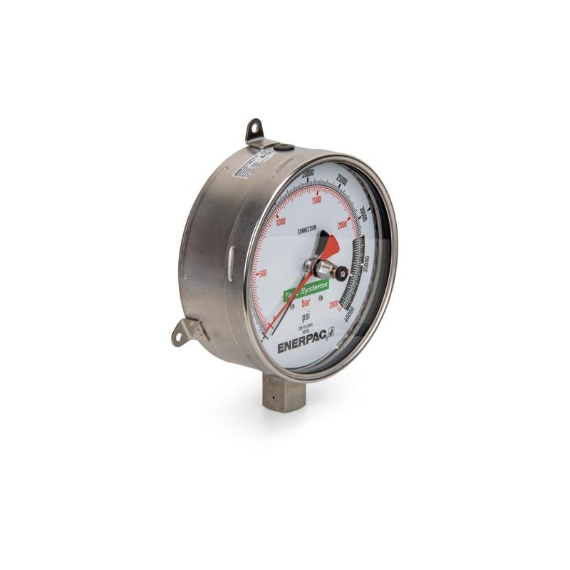 T6010L, Test System Gauge, Stainless Steel, 40,000 maximum psi