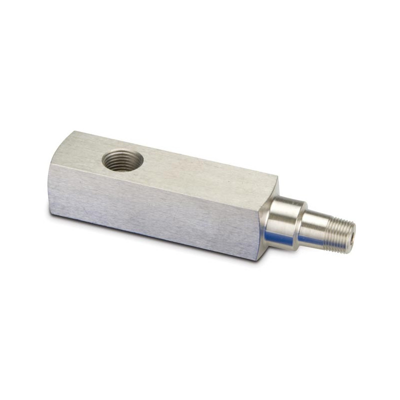 Manomètre et adaptateur, 1/2 po. NPTF Orifice pour manomètre, 700 bar