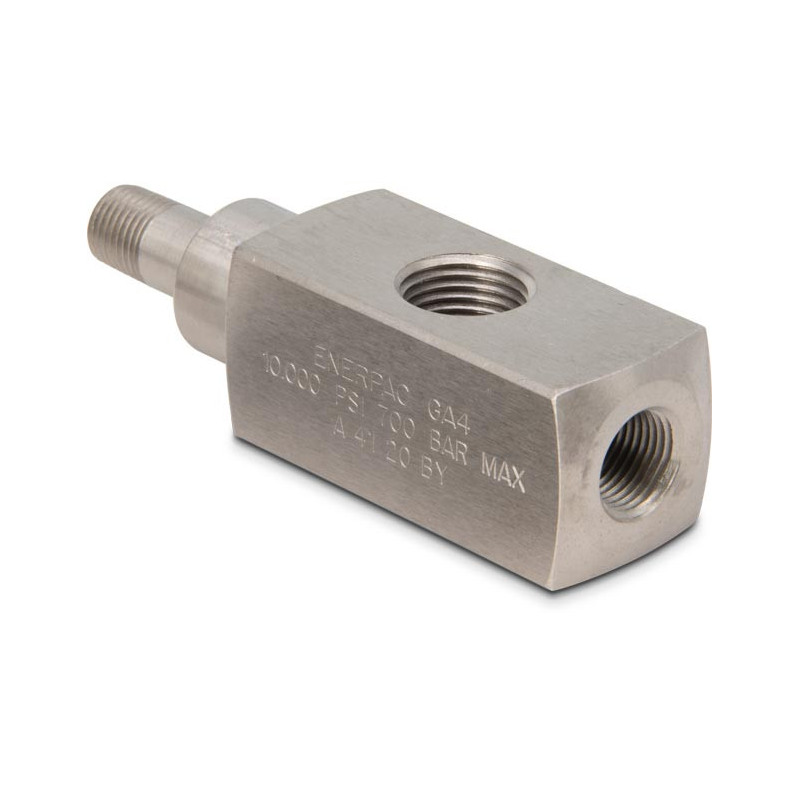 GA4, Gauge Adaptor, 1/2 in. NPT Gauge Port, 10,000 psi