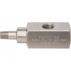 GA4, Gauge Adaptor, 1/2 in. NPT Gauge Port, 10,000 psi