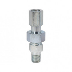 Manomètre Adaptateur avec raccord tournant, 1/2 po. NPTF Orifice pour manomètre, 700 bar