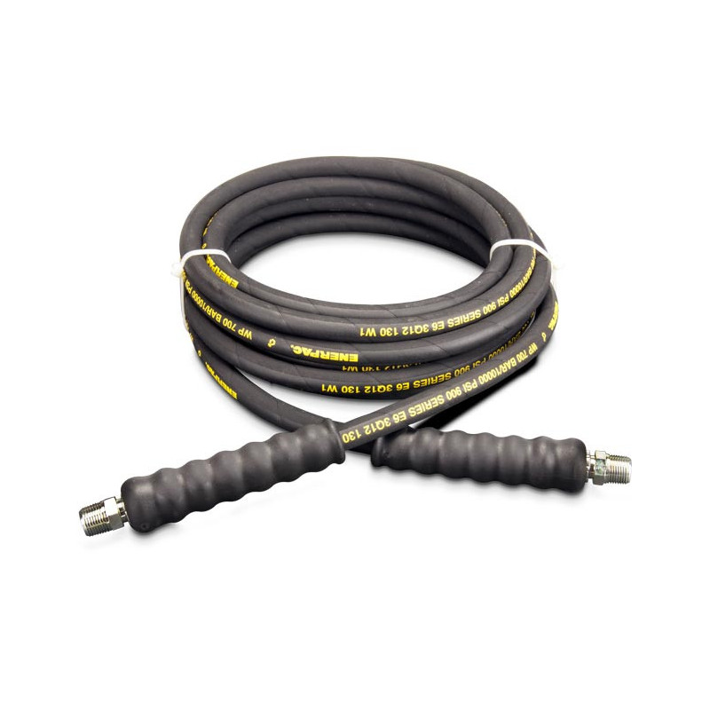 H9220, 20 ft., Heavy-duty Rubber High Pressure Hydraulic Hose, .25 in. Internal Diameter