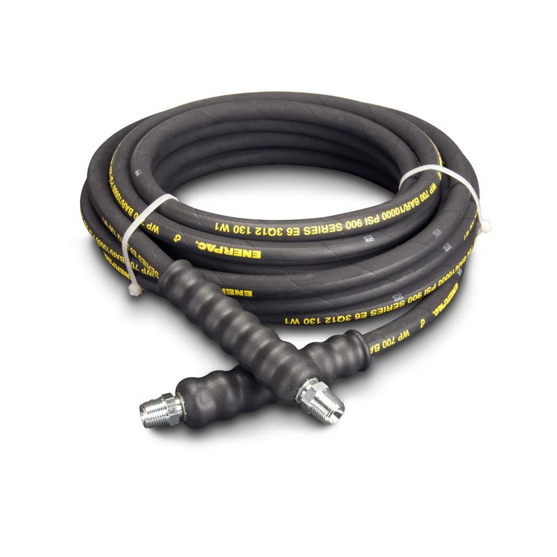 H9250, 50 ft., Heavy-duty Rubber High Pressure Hydraulic Hose, .25 in. Internal Diameter