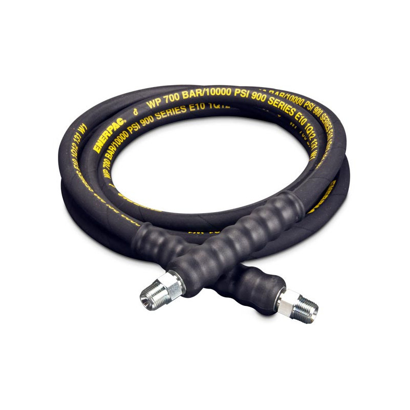 H9310, 10 ft., Heavy-duty Rubber High Pressure Hydraulic Hose, .38 in. Internal Diameter