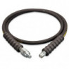 HA9206, 6 ft., Heavy-duty Rubber High Pressure Hydraulic Hose, .25 in. Internal Diameter