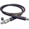 HA9206B, 6 ft., Heavy-duty Rubber High Pressure Hydraulic Hose, .25 in. Internal Diameter