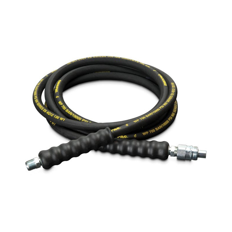 HA9210, 10 ft., Heavy-duty Rubber High Pressure Hydraulic Hose, .25 in. Internal Diameter