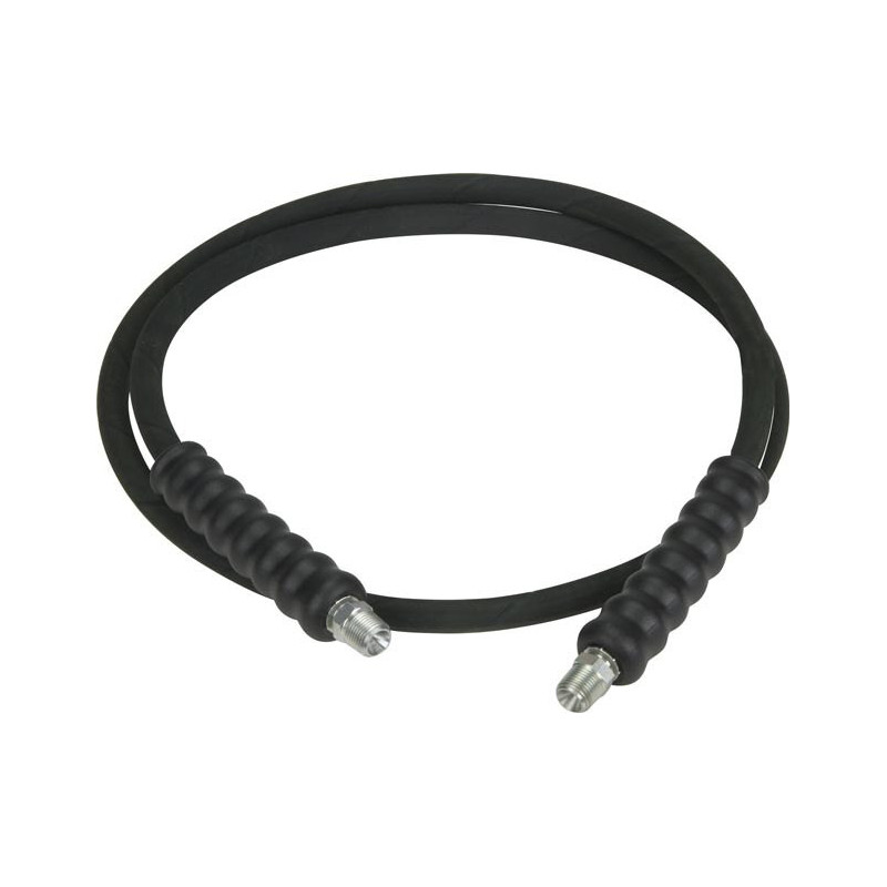 HB9206,6 ft., Heavy-duty Rubber High Pressure Hydraulic Hose, .25 in. Internal Diameter