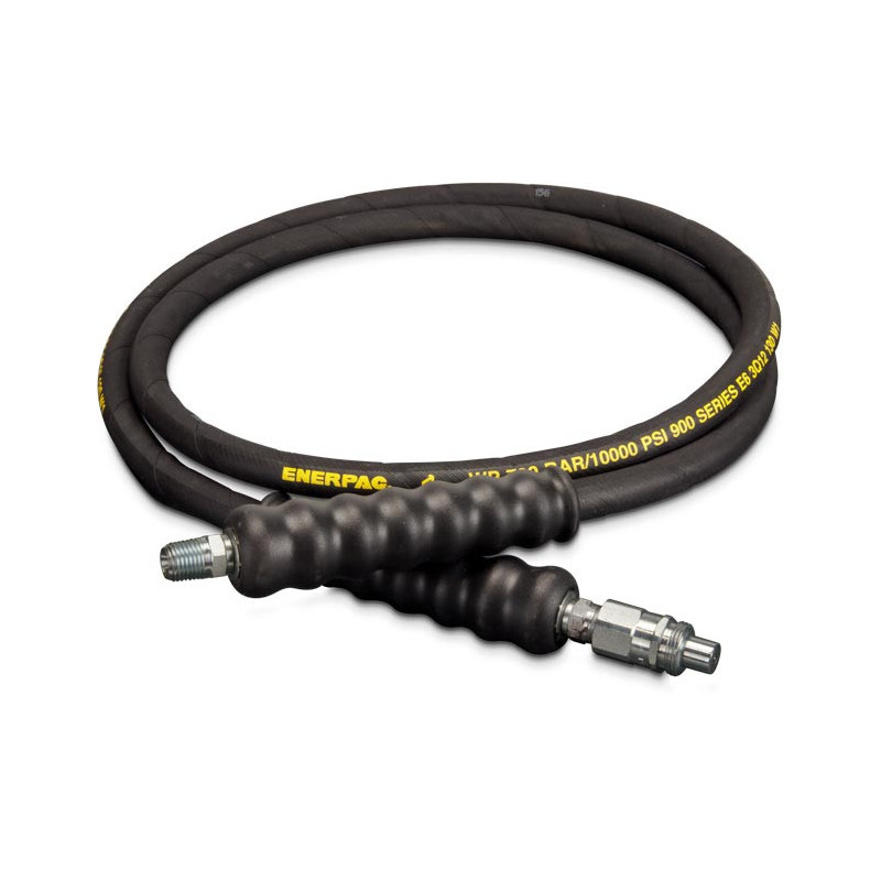 HB9206Q, 6 ft., Heavy-duty Rubber High Pressure Hydraulic Hose, .25 in. Internal Diameter