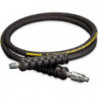 HB9206Q, 6 ft., Heavy-duty Rubber High Pressure Hydraulic Hose, .25 in. Internal Diameter