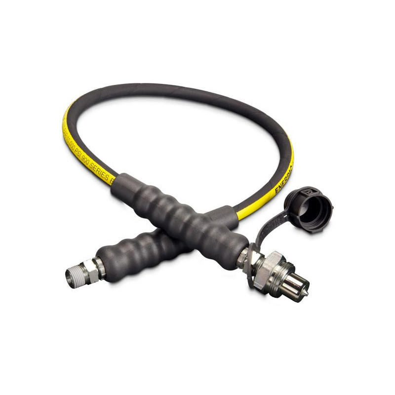 HC9203, 3 ft., Heavy-duty Rubber High Pressure Hydraulic Hose, .25 in. Internal Diameter