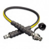 HC9203, 3 ft., Heavy-duty Rubber High Pressure Hydraulic Hose, .25 in. Internal Diameter