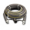 HC9206C, 6 ft., Heavy-duty Rubber High Pressure Hydraulic Hose, .25 in. Internal Diameter