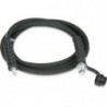 HC9210, 10 ft., Heavy-duty Rubber High Pressure Hydraulic Hose, .25 in. Internal Diameter