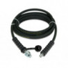 HC9220, 20 ft., Heavy-duty Rubber High Pressure Hydraulic Hose, .25 in. Internal Diameter