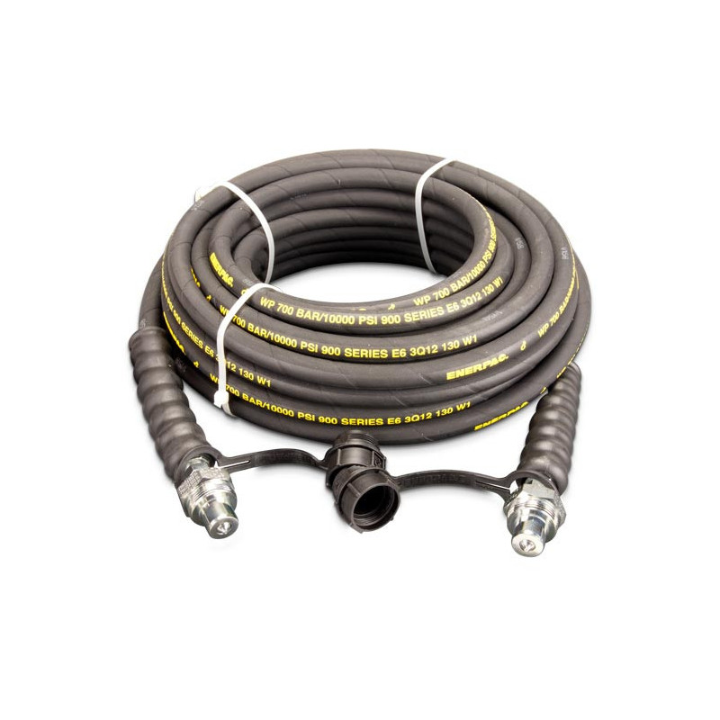 HC9250C, 50 ft., Heavy-duty Rubber High Pressure Hydraulic Hose, .25 in. Internal Diameter