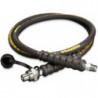 HC9306, 6 ft., Heavy-duty Rubber High Pressure Hydraulic Hose, .38 in. Internal Diameter