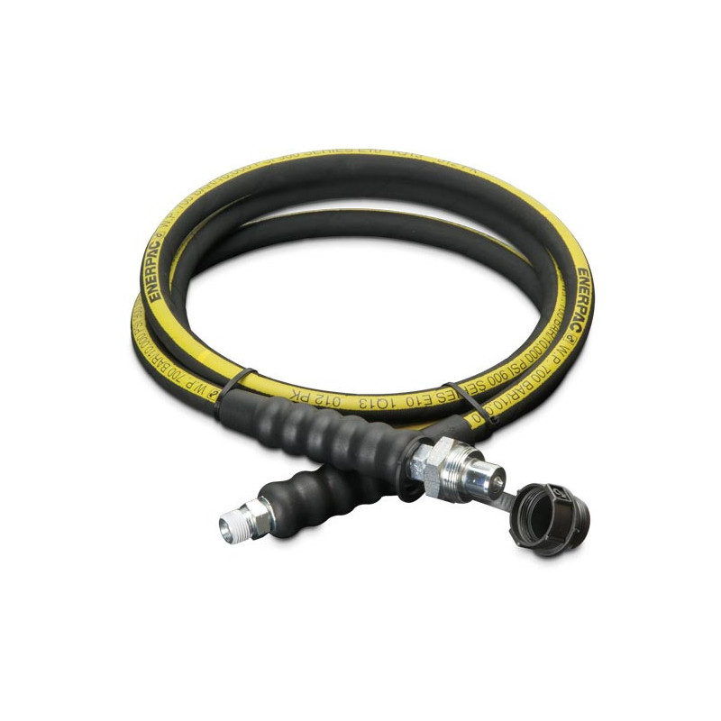 HC9308, 8 ft., Heavy-duty Rubber High Pressure Hydraulic Hose, .38 in. Internal Diameter