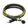 HC9308, 8 ft., Heavy-duty Rubber High Pressure Hydraulic Hose, .38 in. Internal Diameter