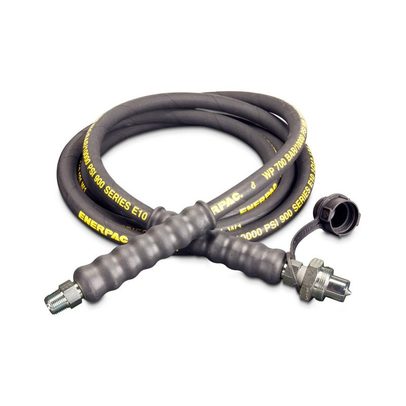 HC9310, 10 ft., Heavy-duty Rubber High Pressure Hydraulic Hose, .38 in. Internal Diameter