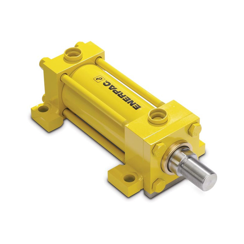 TRFM1504C, 15700 lbs Capacity, 1.50 in PisTon, 4.00 in Stroke, Foot Mount Tie Rod Cylinder