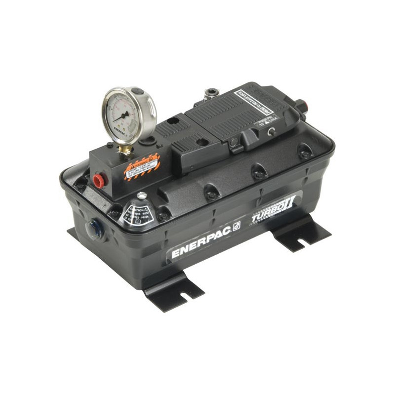 PACG5002SB, Turbo II Air Hydraulic Pump, Remote Valve Mount, 120 in3/min Oil Flow at 100 psi