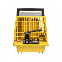 PAM1021, Air Hydraulic Pump, 3/2 Manual Valve, 0.7 gallon Usable Oil, For use with Single-Acting Cylinders