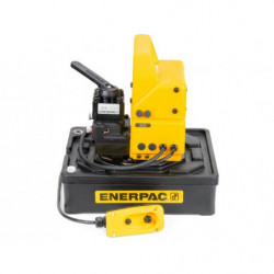 PUJ1401E, Two Speed, Economy Electric Hydraulic Pump, 4/3 Manual Valve, 230V, For use with Double-Acting Cylinders