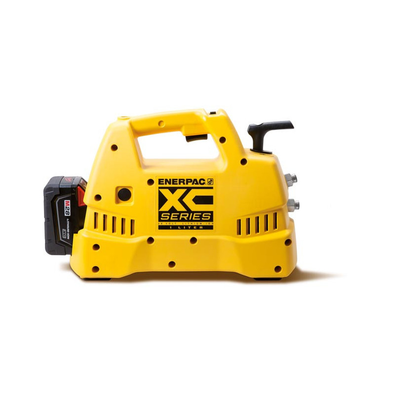 XC1401MB, Cordless Hydraulic Pump, 4/3 Valve, 60 in3 Usable Oil, Batteries and Charger Included, 115V