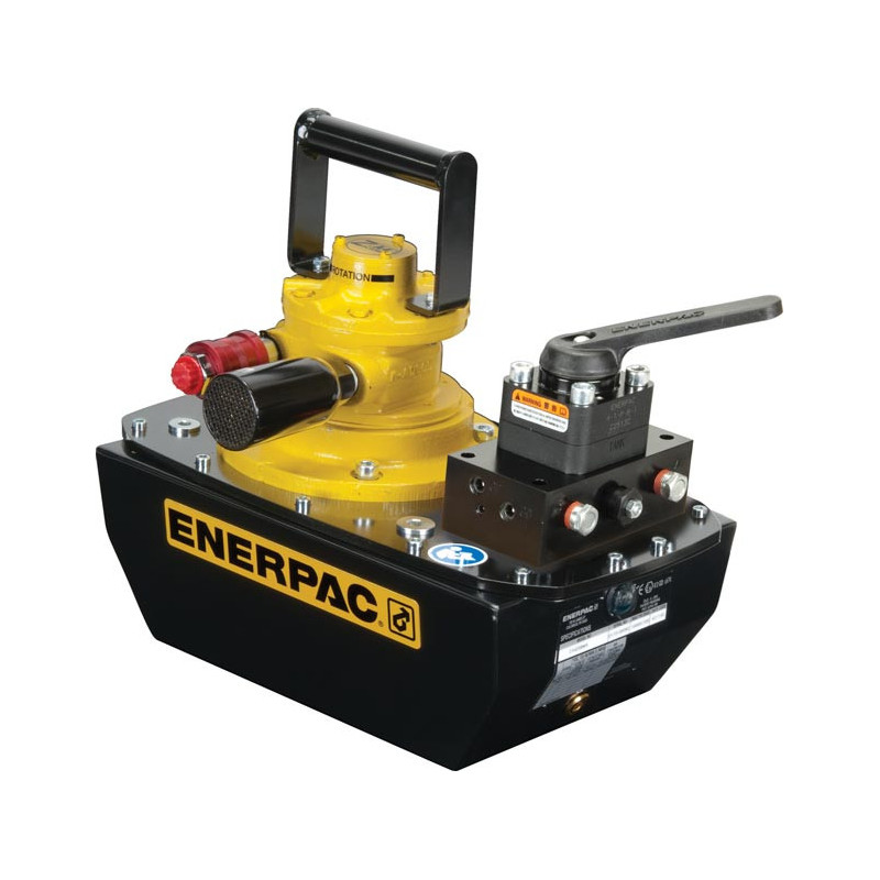 ZA4404MX, Two Speed, Air Hydraulic Pump, 4/3 Manual Valve, 1.0 gallon Usable Oil, For use with Double-Acting Cylinders