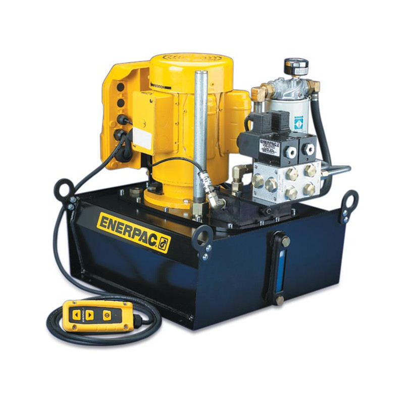 ZE3410SB, Electric Hydraulic Pump, 4/3 Solenoid Valve, Electric Box and LCD, 2.5 gallon Usable Oil, 40 in3/min Oil Flow at 10,0