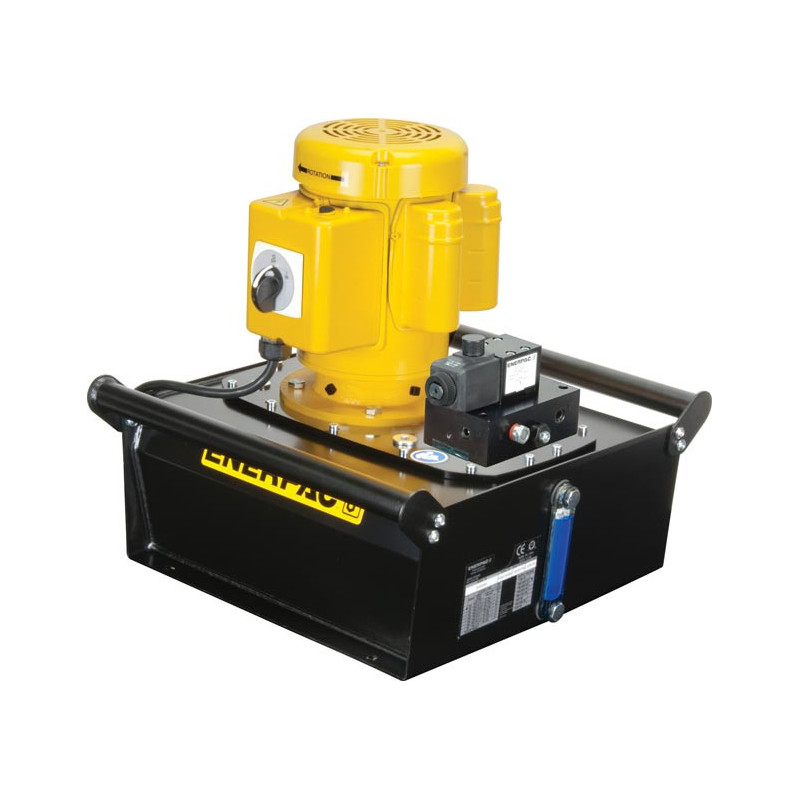 ZE3104DB, Electric Hydraulic Pump, 3/2 Solenoid Dump Valve, Electric Box and LCD, 1.0 gallon Usable Oil, 40 in3 min Oil Flow at